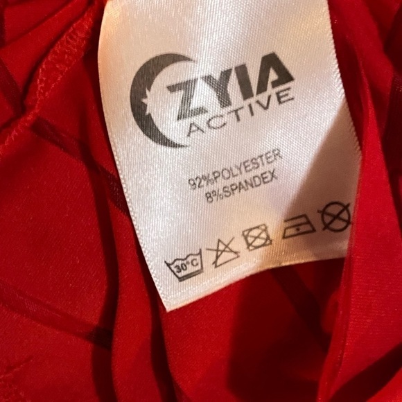 ZYIA Red Havana Tank- size XXL - Picture 6 of 7